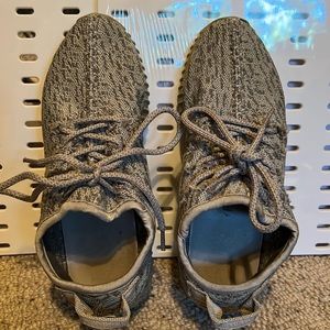 Adidas Yeezy boost sneakers.